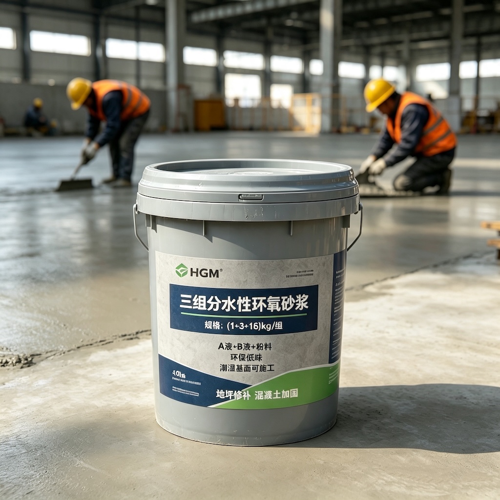 囊谦三组份水性环氧砂浆
